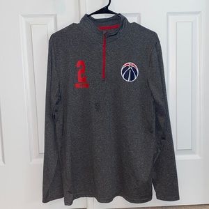 Charcoal gray NBA quarter-zip